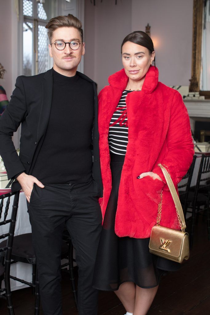 Rob Kenny &  Joanne Larby pictured at the Jo Malone London ‘Just Because’ breakfast at the Cliff Townhouse. Stephen's Green. Photo: Anthony Woods