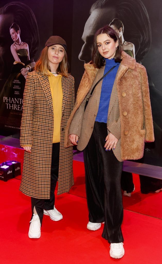 Claire Kiely and Robin McGonigle at the Universal Pictures special preview screening of Phantom Thread hosted by Lennon Courtney. At Dublin's Light House Cinema (30th January 2018). Picture Andres Poveda