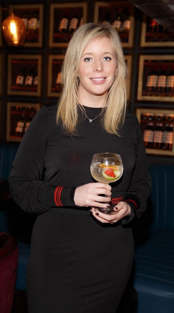 Dee Laffan at the relaunch of the lounge bar and Boss Crokers snug bar at Sandyford House in Sandyford Village, Dublin 18 (1st February 2018). Picture by Andres Poveda