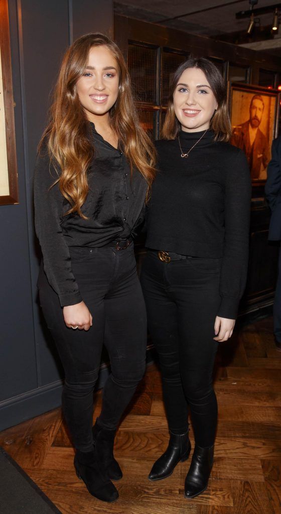 Ali Rothwell and Eavan McDonagh at the relaunch of the lounge bar and Boss Crokers snug bar at Sandyford House in Sandyford Village, Dublin 18 (1st February 2018). Picture by Andres Poveda
