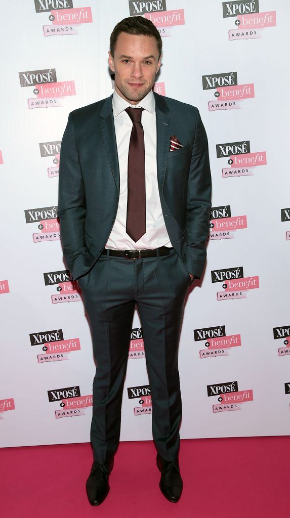 Niall Breslin at the inaugural Xpose Benefit Awards that took place in The Mansion House, Dublin to celebrate the best in fashion and entertainment in Ireland. Picture: Brian McEvoy