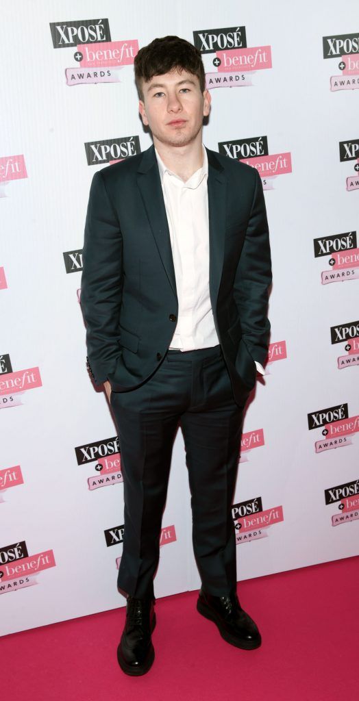Barry Keoghan at the inaugural Xpose Benefit Awards that took place in The Mansion House, Dublin to celebrate the best in fashion and entertainment in Ireland. Picture: Brian McEvoy