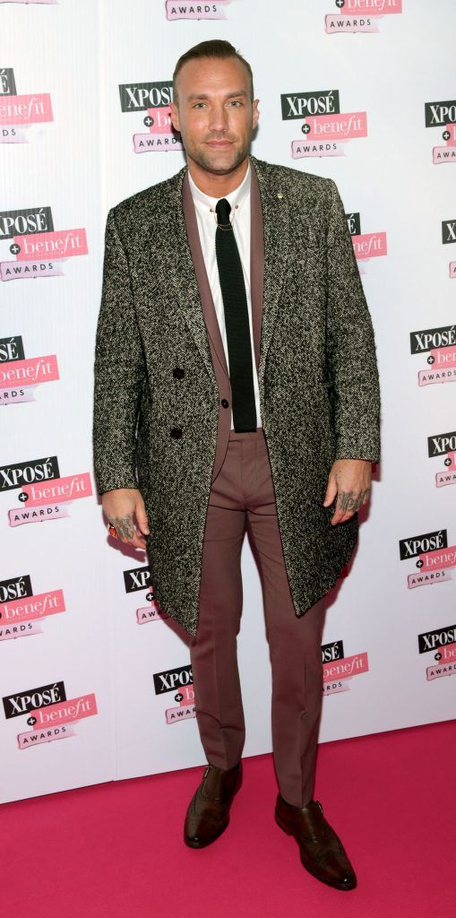 Calum Best at the inaugural Xpose Benefit Awards that took place in The Mansion House, Dublin to celebrate the best in fashion and entertainment in Ireland. Picture: Brian McEvoy