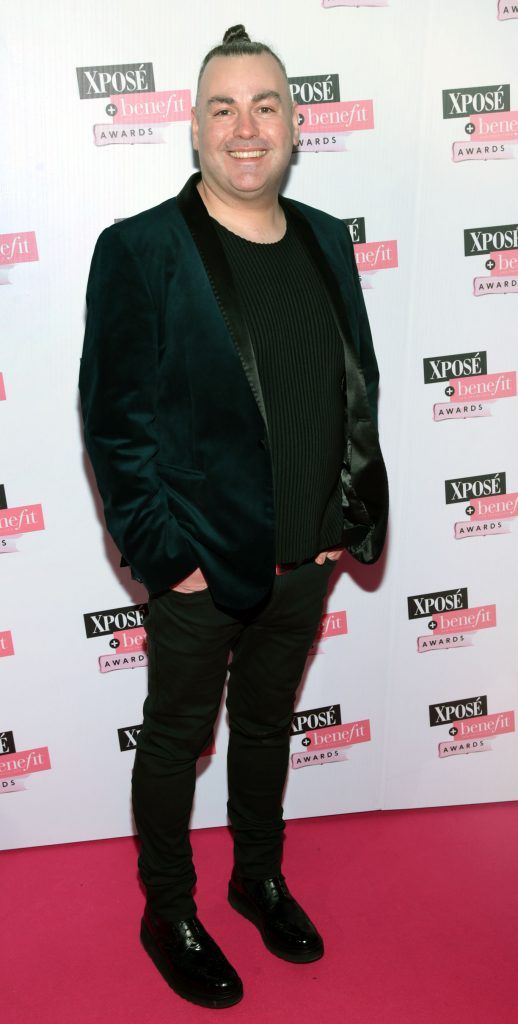 Leonard Daly at the inaugural Xpose Benefit Awards that took place in The Mansion House, Dublin to celebrate the best in fashion and entertainment in Ireland. Picture: Brian McEvoy