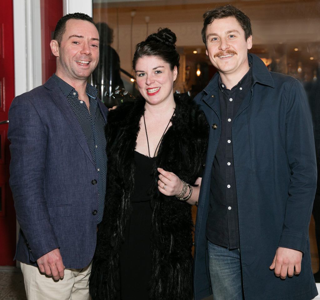 Zero Zero Pizza Owners - Conall Doorley, Alexandra Walsh and Ronan Crinion pictured at the launch of Zero Zero, a new pizzeria located on 21 Patrick Street, Dun Laoghaire