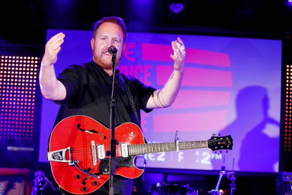 Gavin James pictured performing at the announcement of the shortlist for the RTÉ Choice Music Prize, Irish Song of the Year 2017 at Tramline, Dublin (31st January 2018). Picture: Andres Poveda