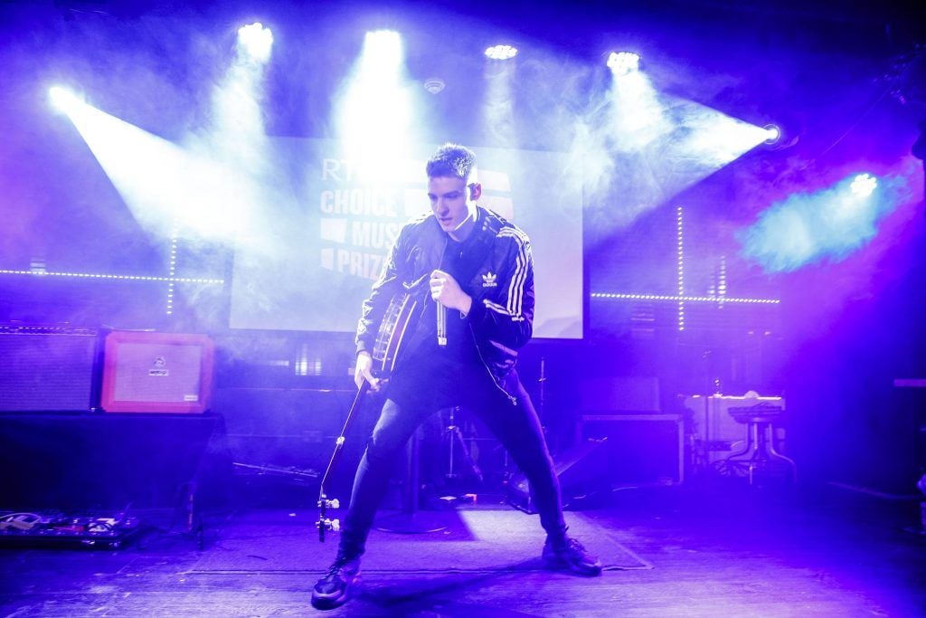 Chasing Abbey performing at the announcement of the shortlist for the RTÉ Choice Music Prize, Irish Song of the Year 2017 at Tramline, Dublin (31st January 2018). Picture: Andres Poveda