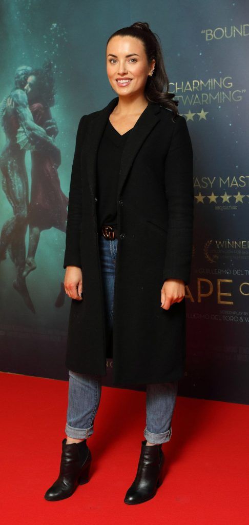 Holly Carpenter at the Irish premiere of The Shape of Water at The Lighthouse Cinema, Dublin. Picture: Brian McEvoy Photography