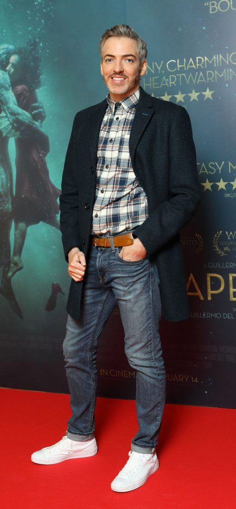 Dillon St .Paul at the Irish premiere of The Shape of Water at The Lighthouse Cinema, Dublin. Picture: Brian McEvoy Photography