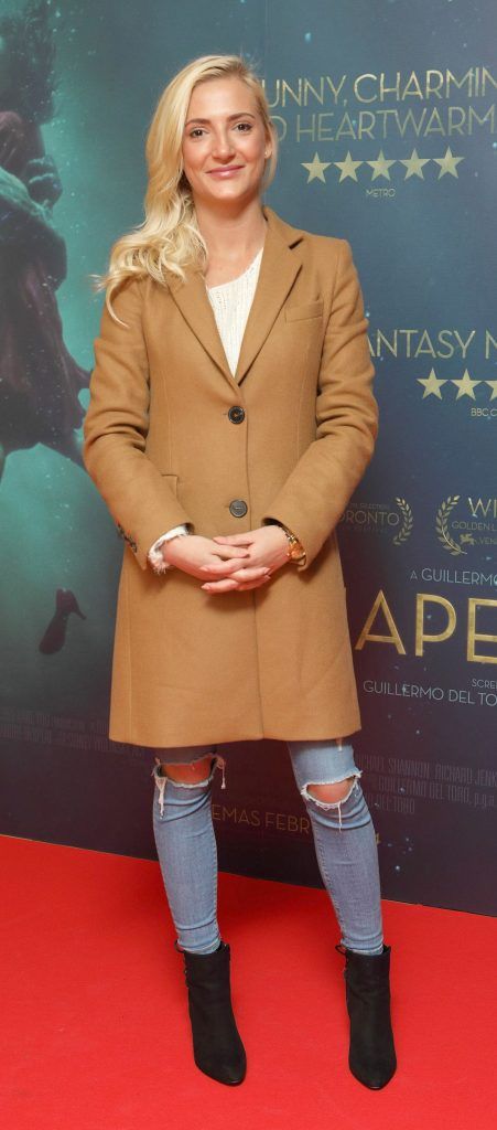 Agata Matkowska at the Irish premiere of The Shape of Water at The Lighthouse Cinema, Dublin. Picture: Brian McEvoy Photography