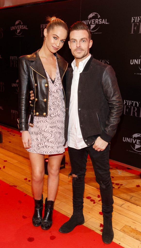 Talia Heffernan and Ryan McShane pictured at Universal Pictures screening of Fifty Shades Freed at the Light House Cinema, Dublin. Picture: Andres Poveda