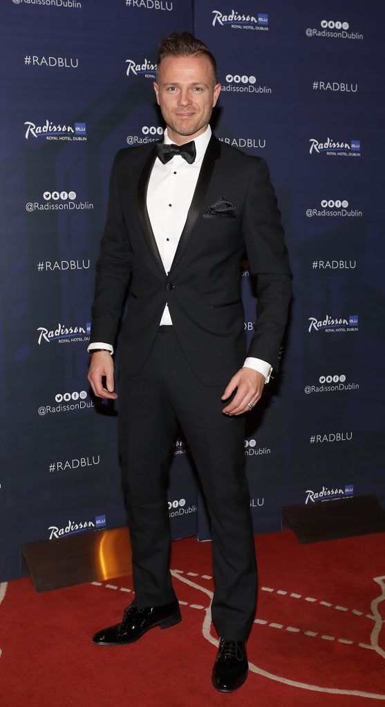 Nicky Byrne at the CARI Red Ball 2018 at The Radisson Blu Hotel, Golden Lane, Dublin. Photo: Brian McEvoy Photography