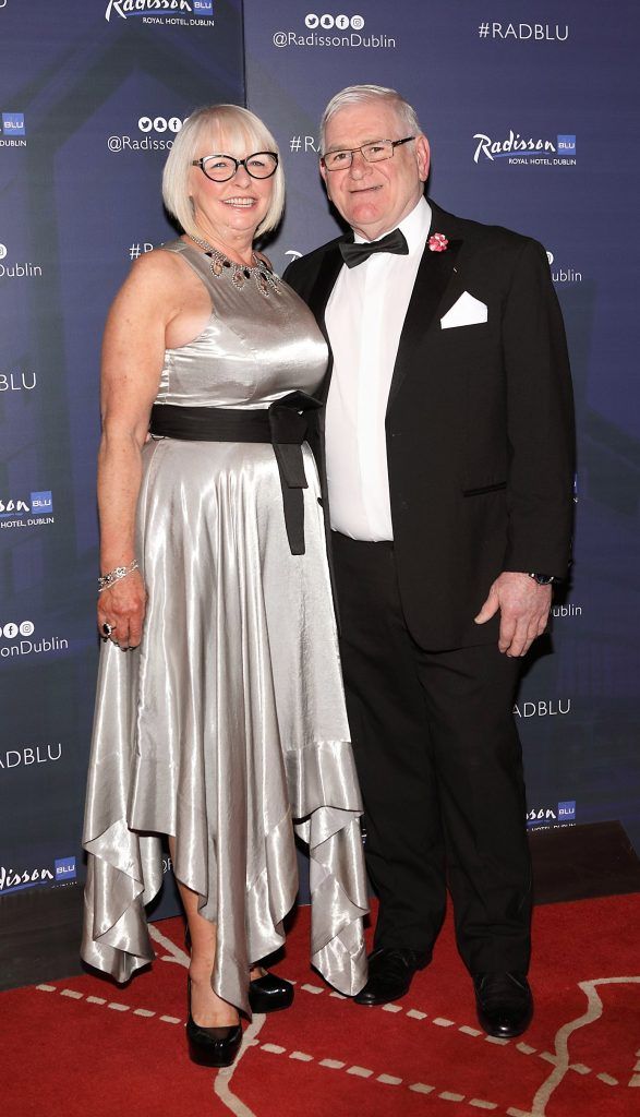 Anne Holly and Thomas Holly at the CARI Red Ball 2018 at The Radisson Blu Hotel, Golden Lane, Dublin. Photo: Brian McEvoy Photography