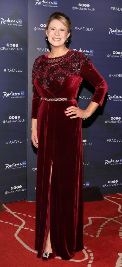 Michelle Redmond at the CARI Red Ball 2018 at The Radisson Blu Hotel, Golden Lane, Dublin. Photo: Brian McEvoy Photography