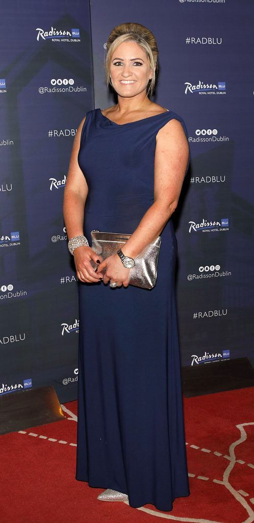Claire Lalor at the CARI Red Ball 2018 at The Radisson Blu Hotel, Golden Lane, Dublin. Photo: Brian McEvoy Photography