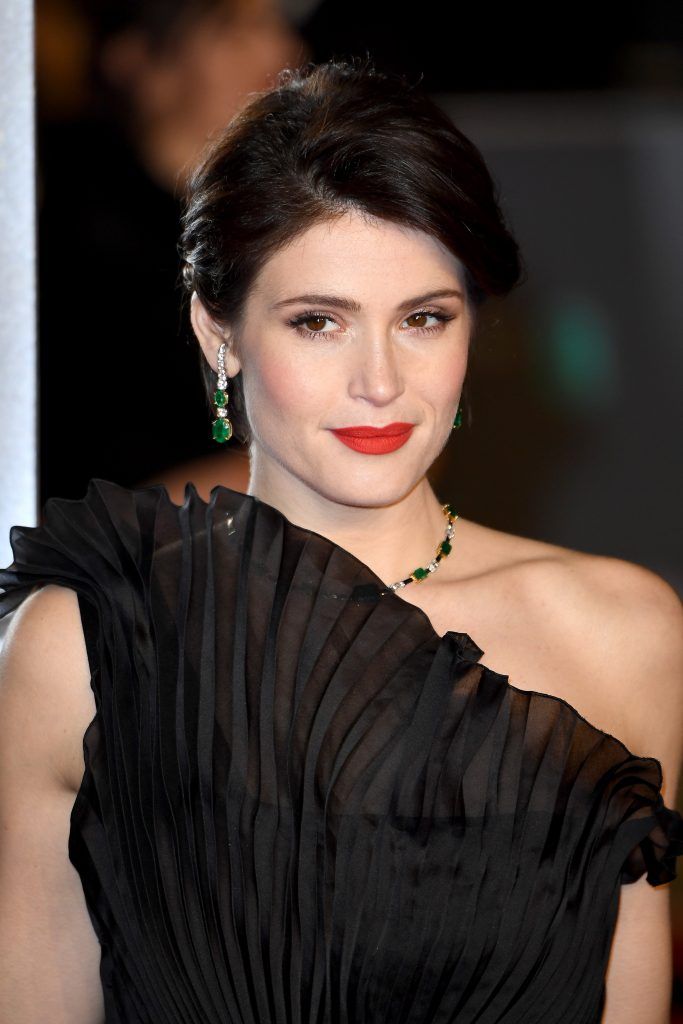 LONDON, ENGLAND - FEBRUARY 18:  Gemma Arterton attends the EE British Academy Film Awards (BAFTA) held at Royal Albert Hall on February 18, 2018 in London, England.  (Photo by Jeff Spicer/Jeff Spicer/Getty Images)