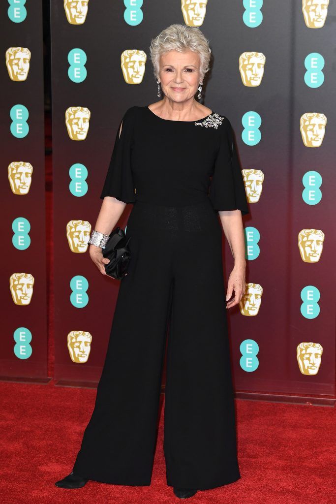 LONDON, ENGLAND - FEBRUARY 18: Julie Walters attends the EE British Academy Film Awards (BAFTA) held at Royal Albert Hall on February 18, 2018 in London, England.  (Photo by Jeff Spicer/Jeff Spicer/Getty Images)