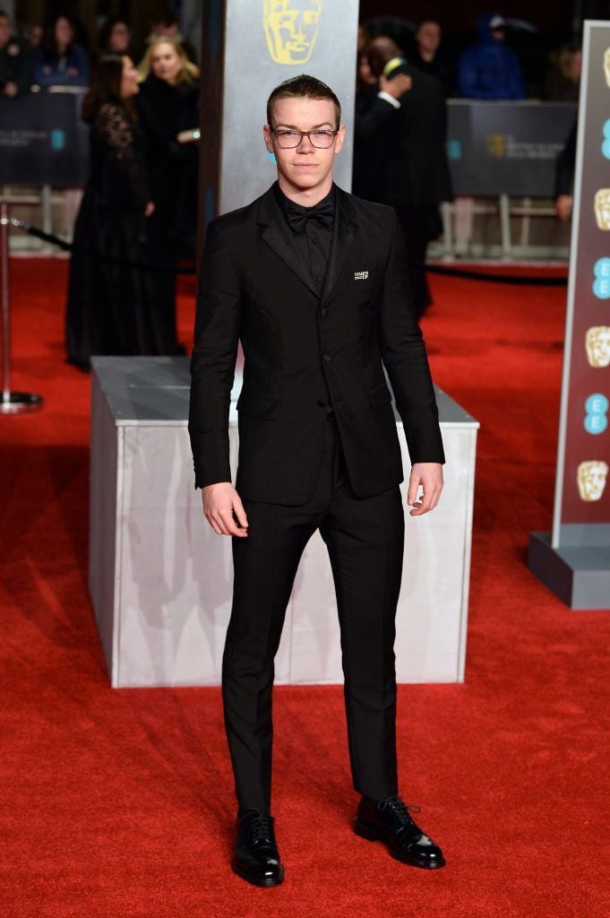 LONDON, ENGLAND - FEBRUARY 18: Will Poulter attends the EE British Academy Film Awards (BAFTA) held at Royal Albert Hall on February 18, 2018 in London, England.  (Photo by Jeff Spicer/Jeff Spicer/Getty Images)