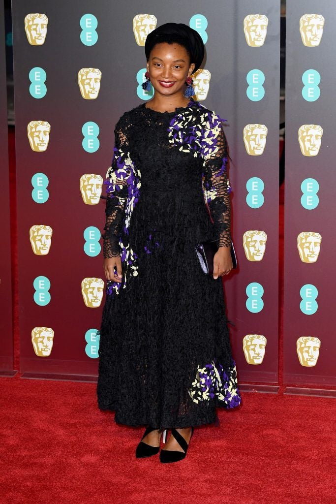 LONDON, ENGLAND - FEBRUARY 18:  Rungano Nyoni  attends the EE British Academy Film Awards (BAFTA) held at Royal Albert Hall on February 18, 2018 in London, England.  (Photo by Jeff Spicer/Jeff Spicer/Getty Images)