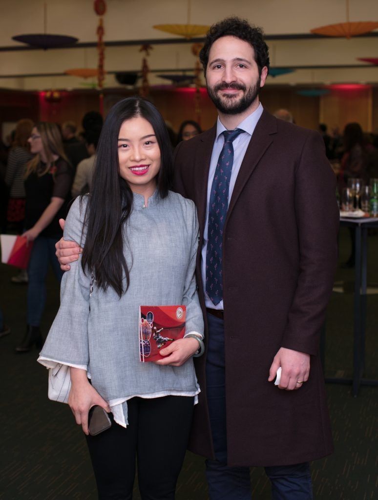 Lulu & Brendan Cummings pictured at the Dublin Chinese New Year Festival Spring Festival Gala Reception kindly hosted by Kildare Village. Photo: Anthony Woods