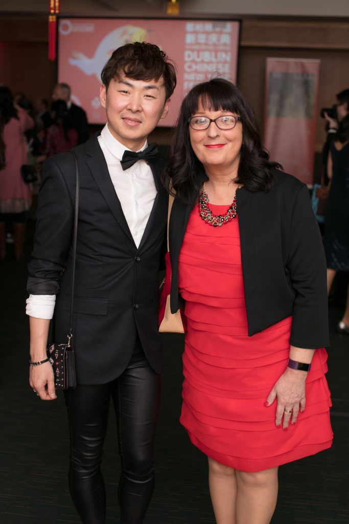 Jin Yong & Lorraine Fenlon
pictured at the Dublin Chinese New Year Festival Spring Festival Gala Reception kindly hosted by Kildare Village. Photo: Anthony Woods