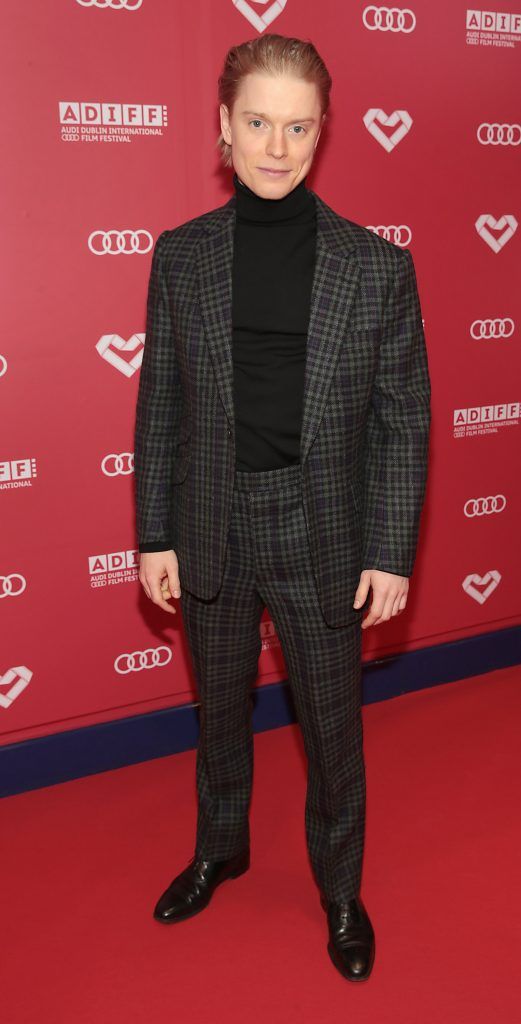 Freddie Fox at the screening of Black 47 for the Gala Opening of the Audi Dublin International Film Festival.  Picture by Brian McEvoy