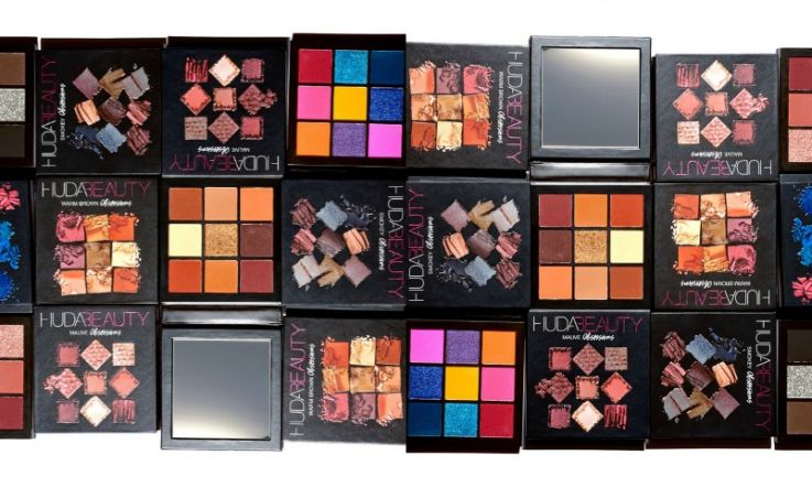 We're legit obsessed with the Huda Beauty mini eye palettes