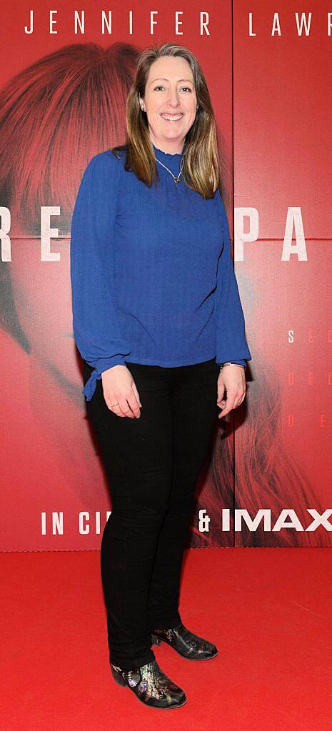 Jeanette Lafford  at the special preview screening of Red Sparrow at the ODEON Cinema, Point Square. Photo by Brian McEvoy