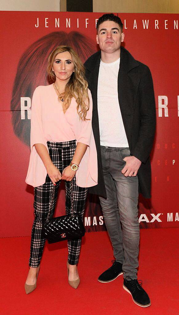 Monica Walshe and Christopher Kelly  at the special preview screening of Red Sparrow at the ODEON Cinema, Point Square. Photo by Brian McEvoy