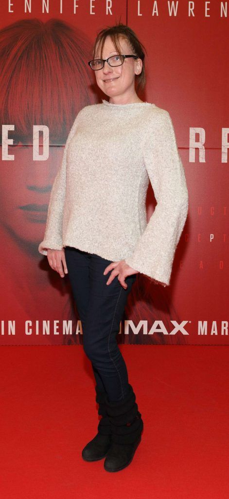 Martina Hand  at the special preview screening of Red Sparrow at the ODEON Cinema, Point Square. Photo by Brian McEvoy