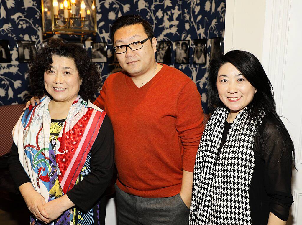 Shuhua Fang, Huayun Wang and Shi Cheng at the Chinese New Year celebrations in Kildare Village. Photo by Kieran Harnett