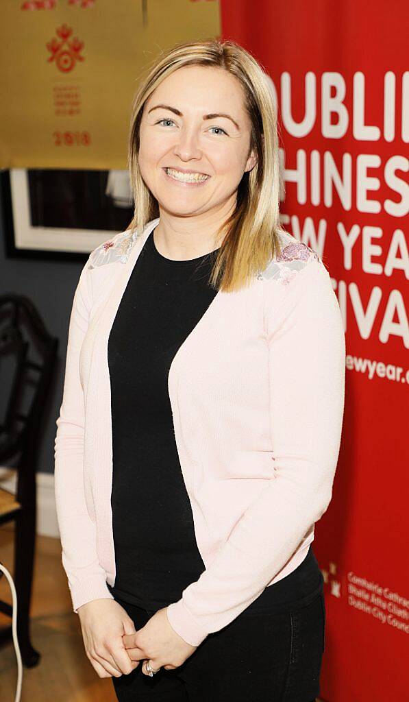 Stephanie Hyland at the Chinese New Year celebrations in Kildare Village. Photo by Kieran Harnett