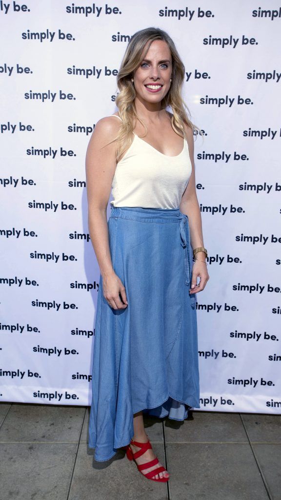 Michelle Molloy at the Simply Be Summer in the City Party on the rooftop of Opium Dublin. Photo by Brian McEvoy Photography