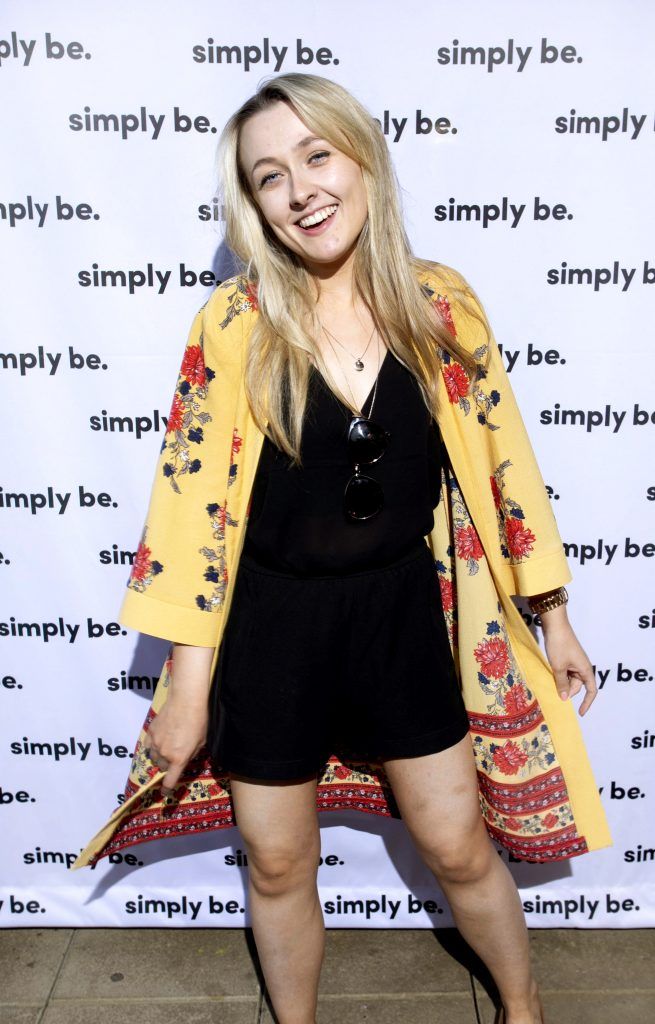 Charlotte Hughes at the Simply Be Summer in the City Party on the rooftop of Opium Dublin. Photo by Brian McEvoy Photography