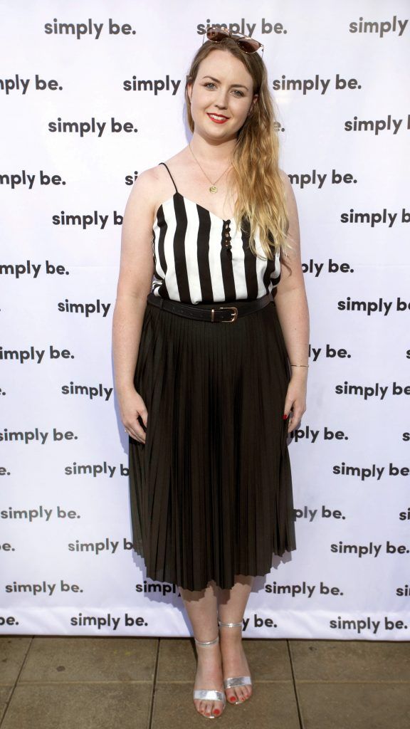 Niamh Campbell at the Simply Be Summer in the City Party on the rooftop of Opium Dublin. Photo by Brian McEvoy Photography