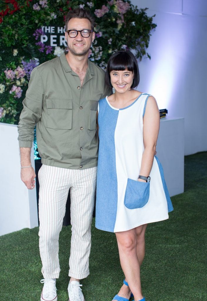 Federico Riezzo & Louisa Jane Moran pictured at the launch of The House of Peroni in Dublin. Photo: Anthony Woods