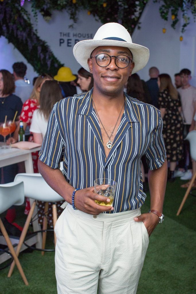 Lawson Mpame pictured at the launch of The House of Peroni in Dublin. Photo: Anthony Woods