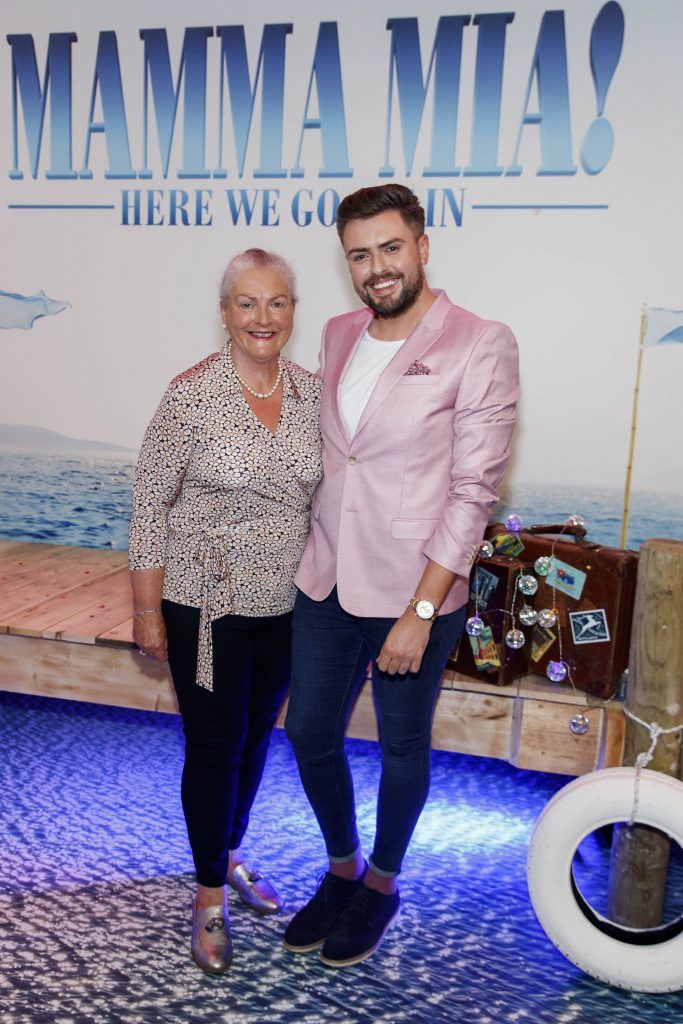 Veronica Butler and James Patrice pictured at the Universal Pictures Irish premiere screening of MAMMA MIA! HERE WE GO AGAIN at Odeon Point Square, Dublin. Picture Andres Poveda