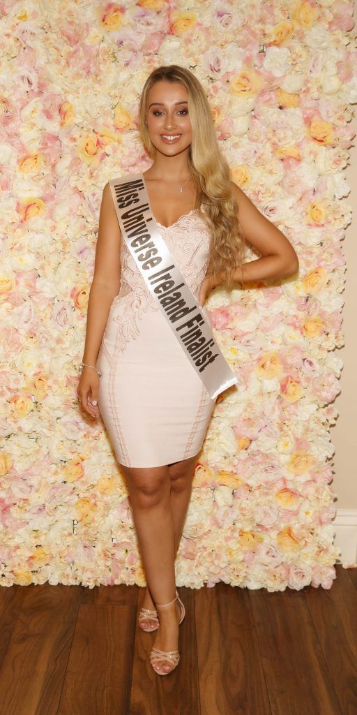 Lauren Cowley pictured at the Miss Universe Ireland 2018 Pampering Launch Evening in Zero One Salon, Wicklow St, Dublin. Picture: Andres Poveda