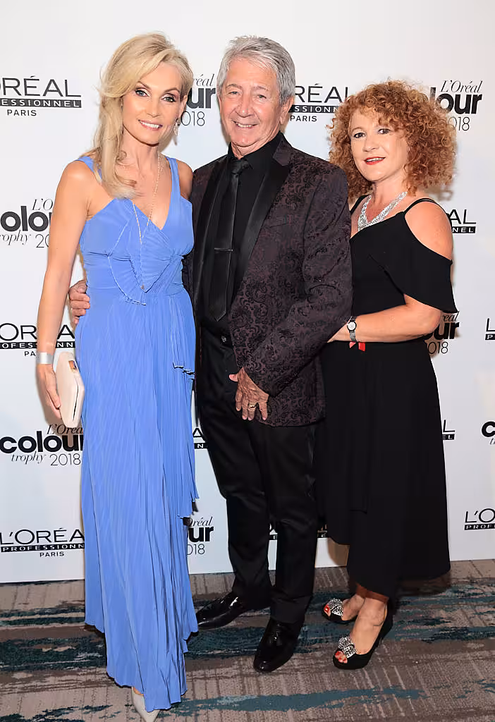 Angie Dromgoole, Gary Kavanagh and Stephanie Newman pictured at the L’Oréal Colour Trophy Grand Final 2018 at the Clayton Hotel, Dublin. Picture: Andres Poveda 