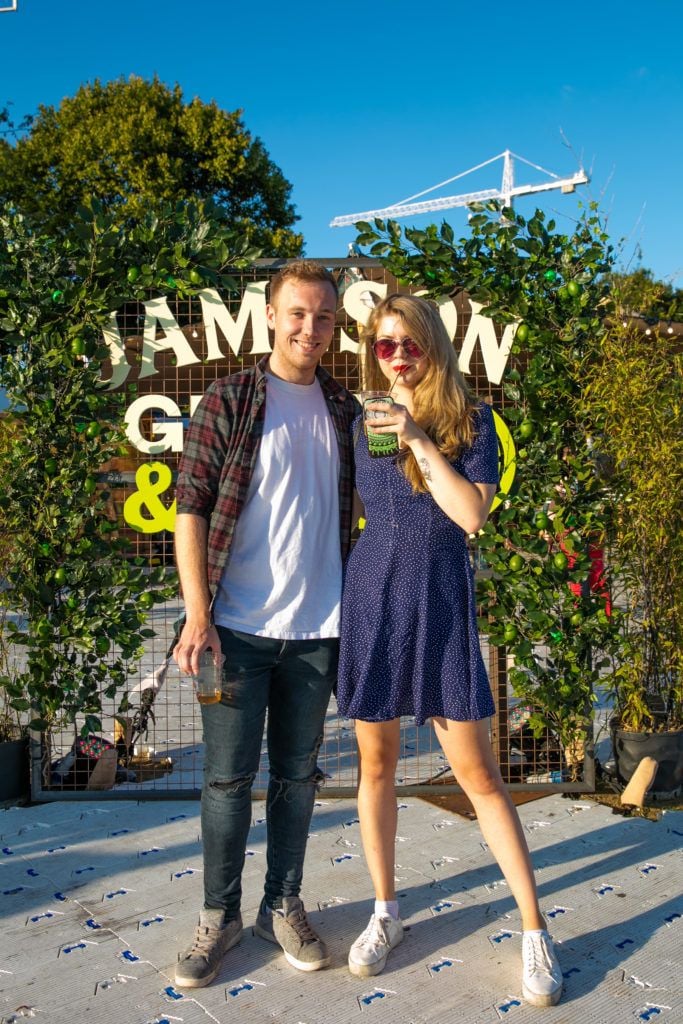 Pictured at Trinity Summer Sessions in partnership with Jameson Irish Whiskey where Rag n Bone man performed.