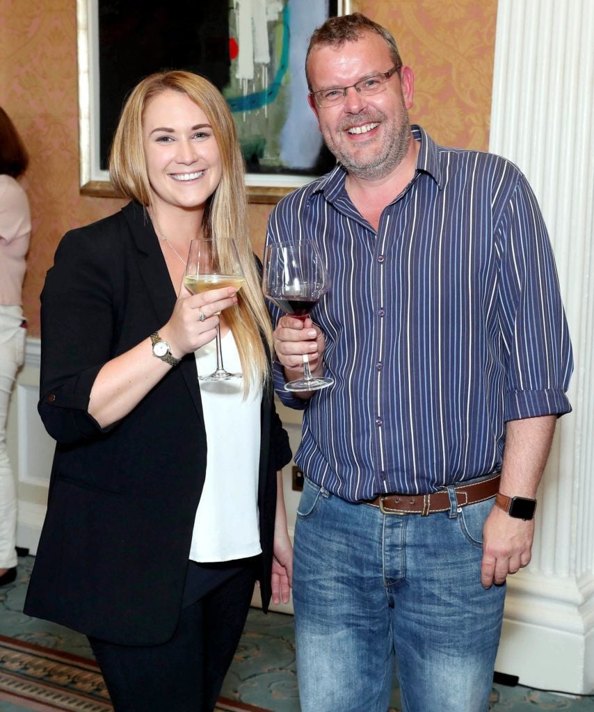 Chloe Hanratty and Geoff Codd pictured as the shortlisted entries for the biennial IAPI ADFX Awards were unveiled at an exclusive event in The Shelbourne Hotel. Picture: Marc O'Sullivan