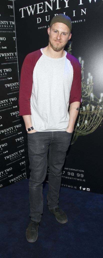 Alexander Ludwig pictured at The Vikings cast and crew official rap party at the exclusive Twenty Two Dublin. Photo: Patrick O'Leary