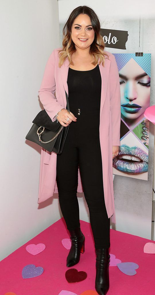 Grace Mongey pictured at the Essence Cosmetics Spring Summer 2018 launch at the Mart in Rathmines, Dublin.
Photo by Brian McEvoy
