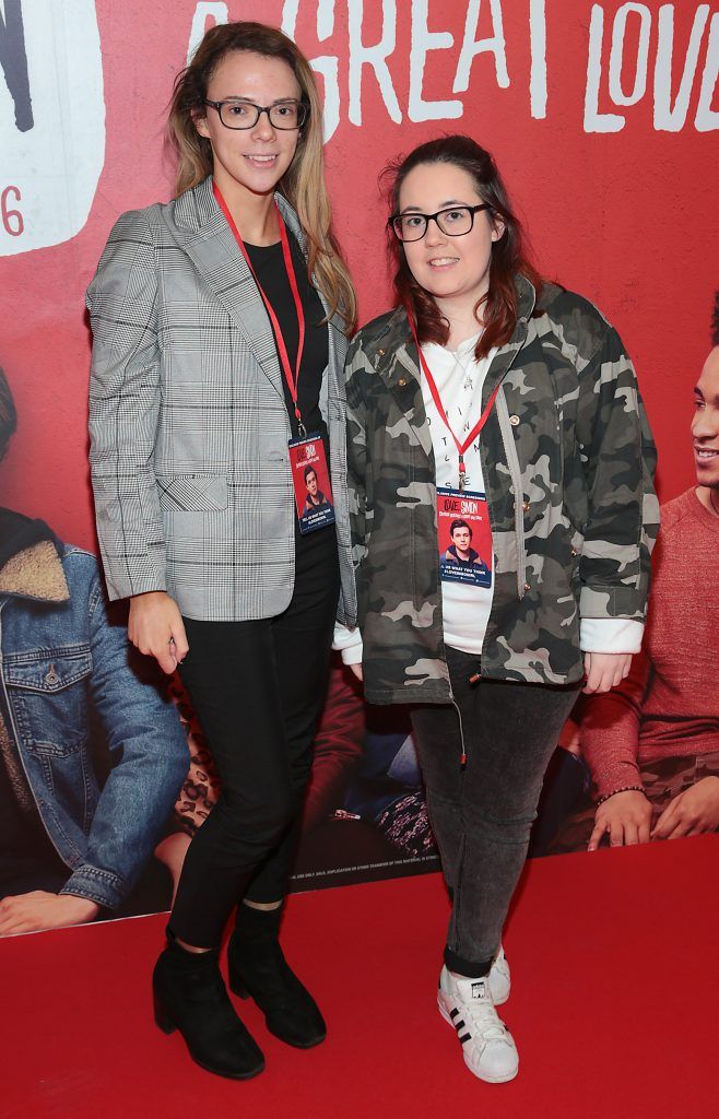 Stephanie Hewitt and Donna Walsh at the special preview screening of Love Simon at ODEON Cinema in Point Village, Dublin. Photo: Brian McEvoy