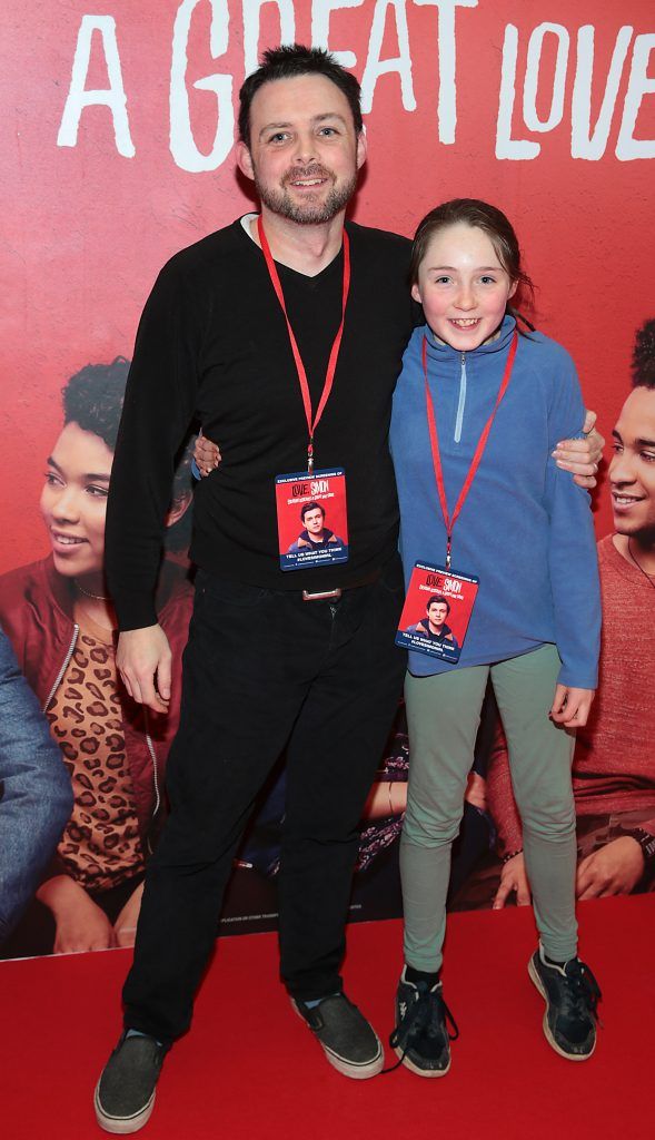 Shane Carey and Robyn Carey at the special preview screening of Love Simon at ODEON Cinema in Point Village, Dublin. Photo: Brian McEvoy