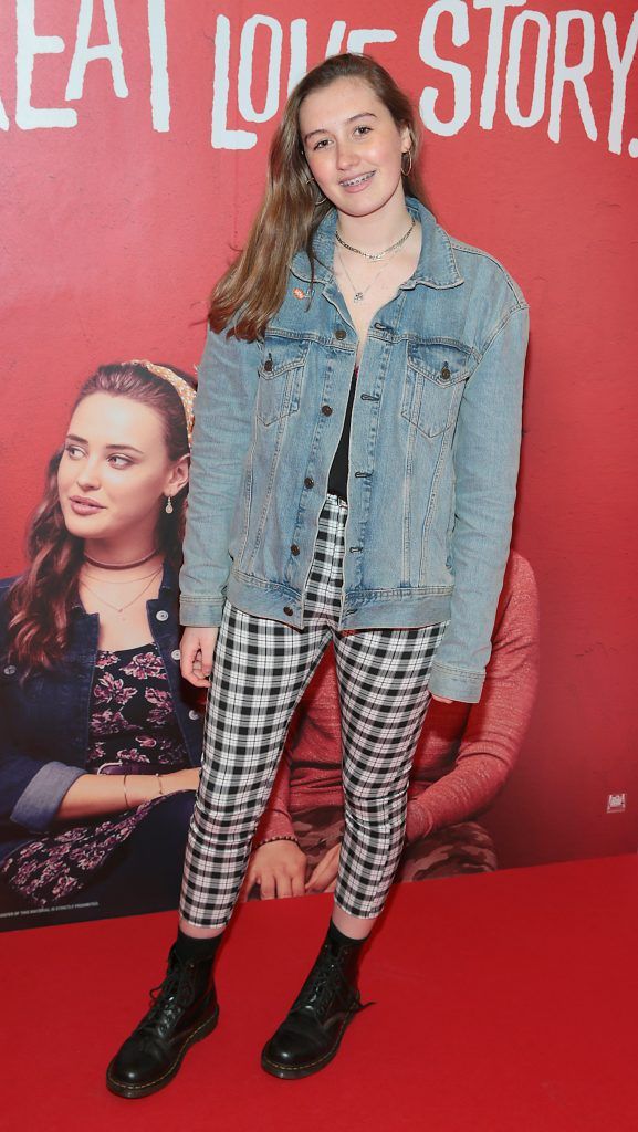 Madison Cawley at the special preview screening of Love Simon at ODEON Cinema in Point Village, Dublin. Photo: Brian McEvoy