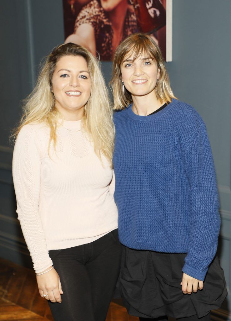 Amy Shaffrey and Gillian Doyle at Diet Coke's Because I Can Dancing with Maia and Robert event. Photo Kieran Harnett