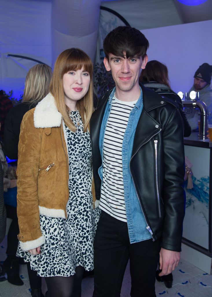 Sinéad Moloney & Daniel Power
pictured at the Dublin launch of the Coors Light Challenge Rooms, Pembroke Square, Dundrum Town Centre. Photo: Anthony Woods