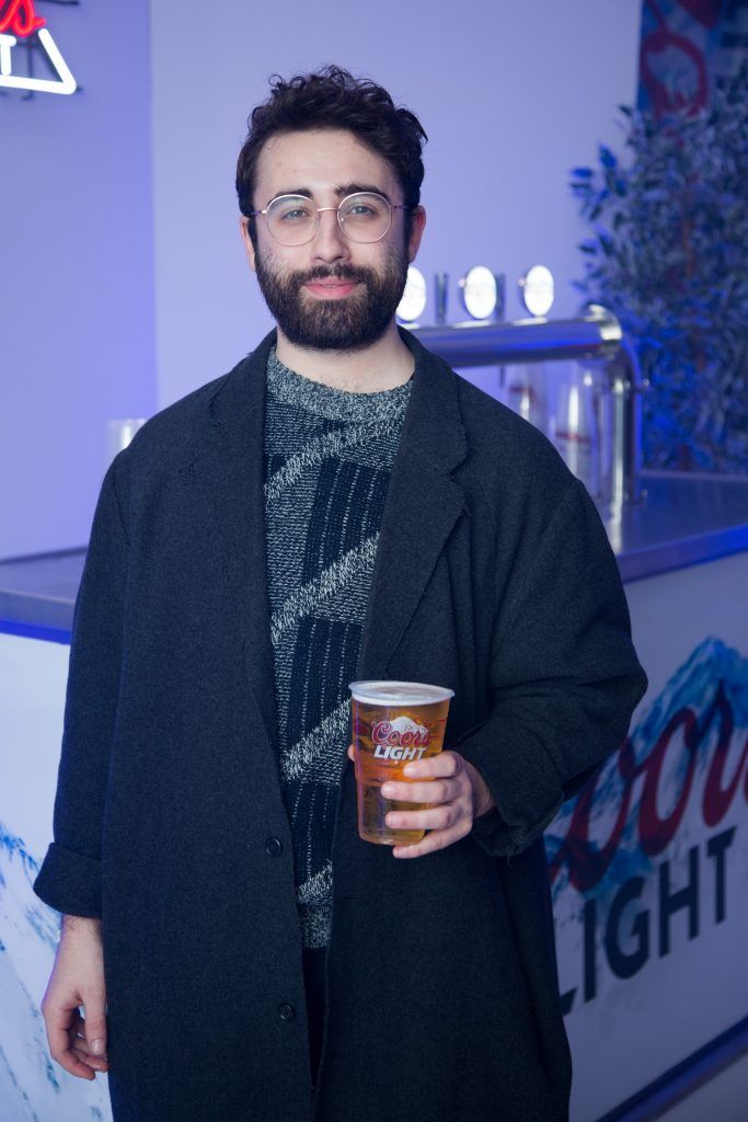 Conor Merriman pictured at the Dublin launch of the Coors Light Challenge Rooms, Pembroke Square, Dundrum Town Centre. Photo: Anthony Woods